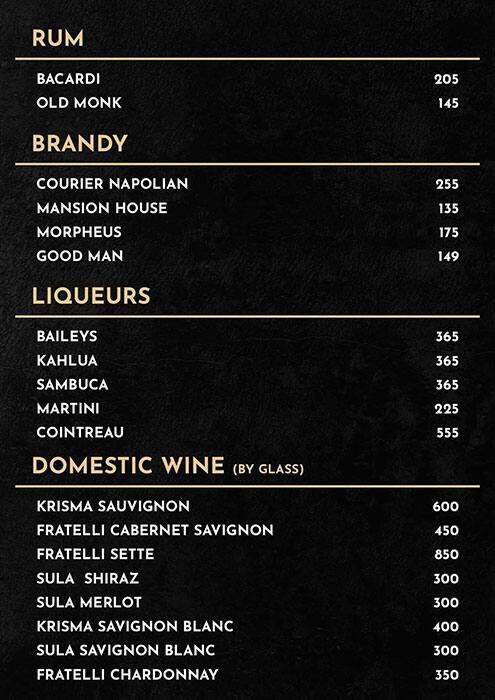 La Casa Brewery + Kitchen menu