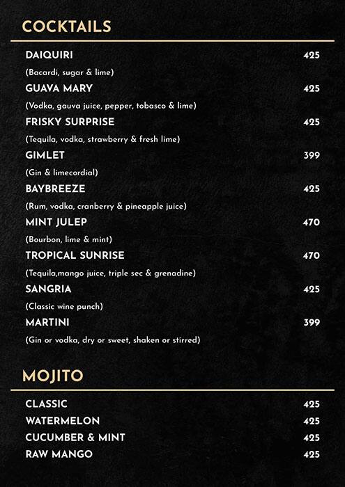 La Casa Brewery + Kitchen menu