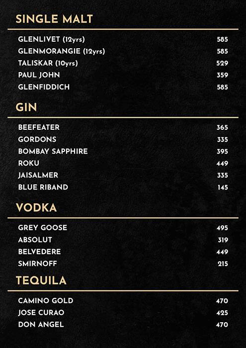 La Casa Brewery + Kitchen menu