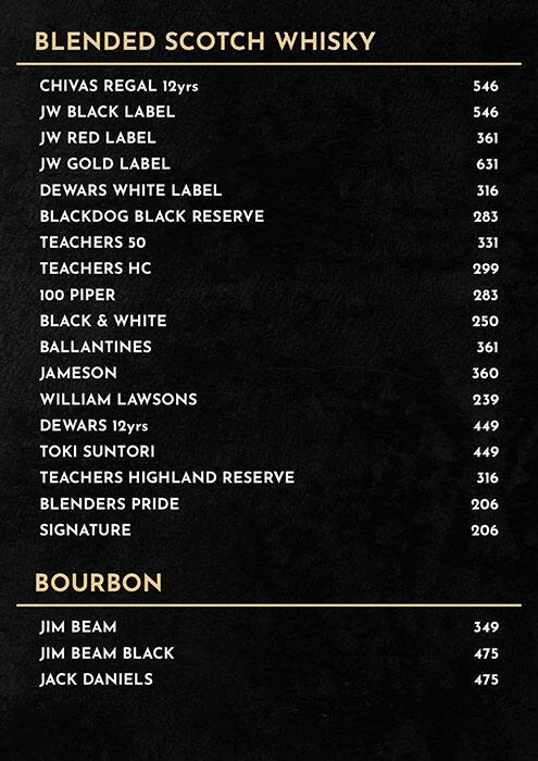 La Casa Brewery + Kitchen menu