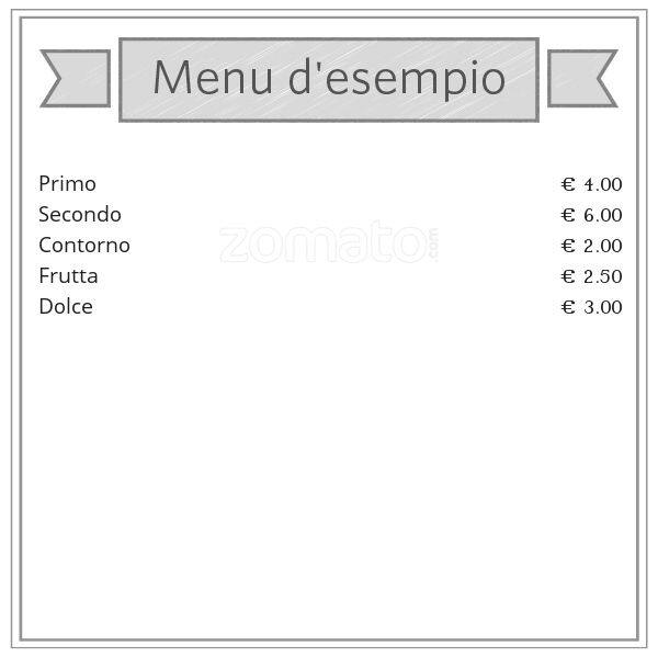Menu di Coyote Ugly 