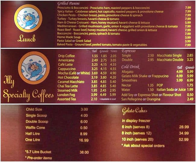 Casa Dolce Gelato & Chocolate Menu Urbanspoon/Zomato