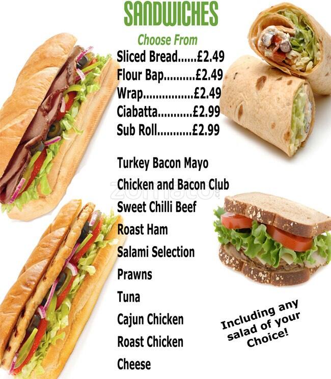 Deli Fresh menu