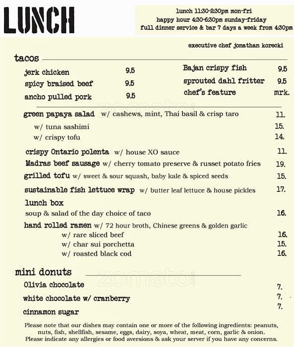Sidedoor Byward Market Ottawa क म न Urbanspoon Zomato