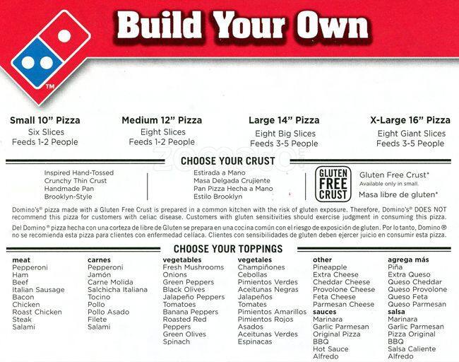 Carta de Domino's
