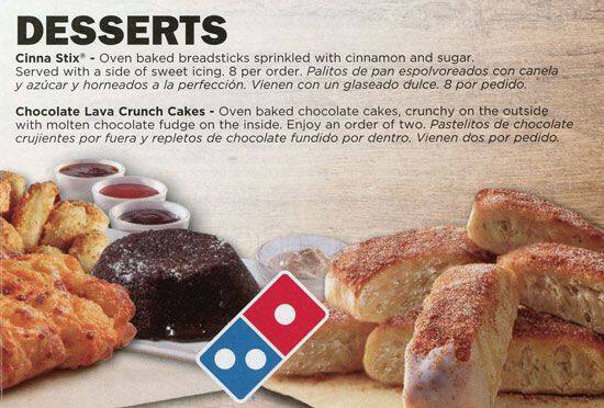 Carta de Domino's