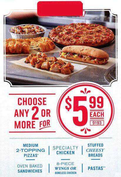 Carta de Domino's