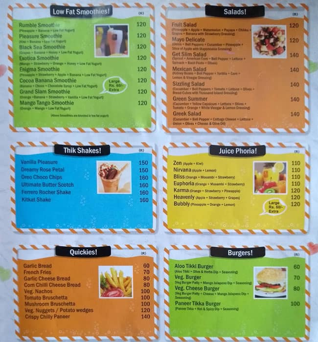 Menu at FNP Cake N More, Haridwar