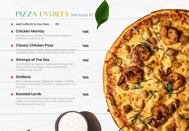 Aura Cafe & Infusion Bar menu