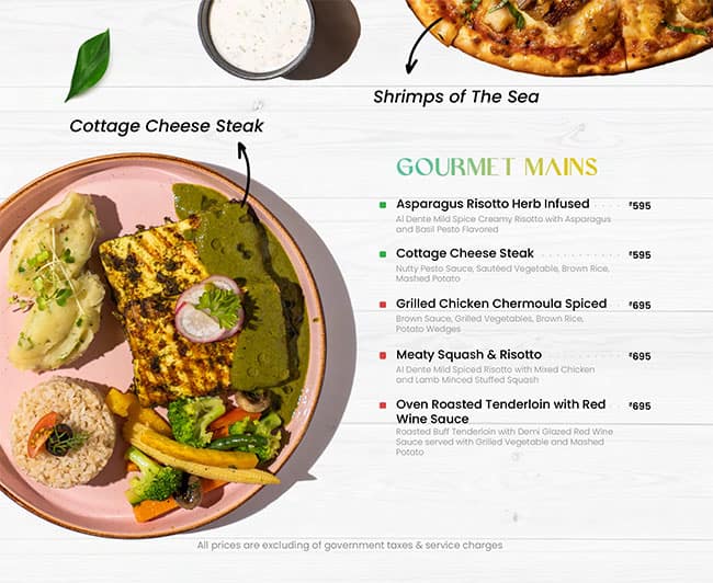 Aura Cafe & Infusion Bar menu