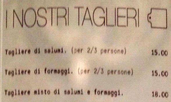 Menu di Orobianco 