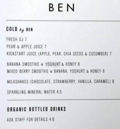 Ben Coffee And Kitchen Balwyn Melbourne Zomato