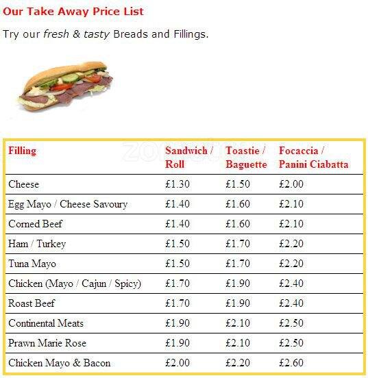 Peppers Cafe Menu, Menu for Peppers Cafe, Charing Cross, Glasgow Zomato UK