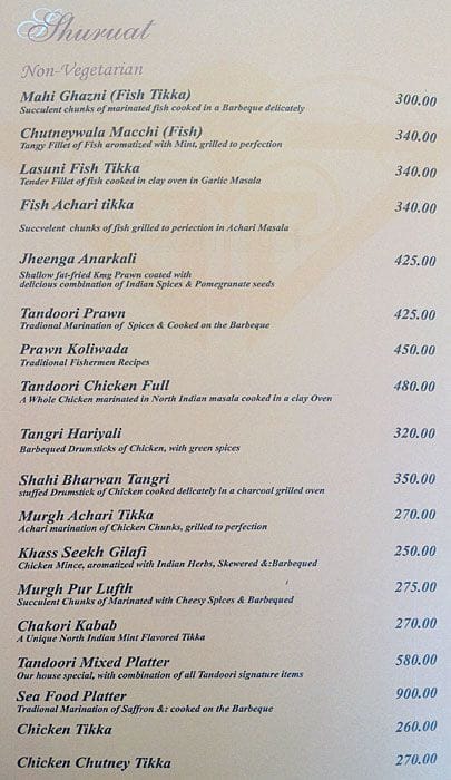 Gandharva Residency - Hotel - Banquets - Restaurant & Bar menu