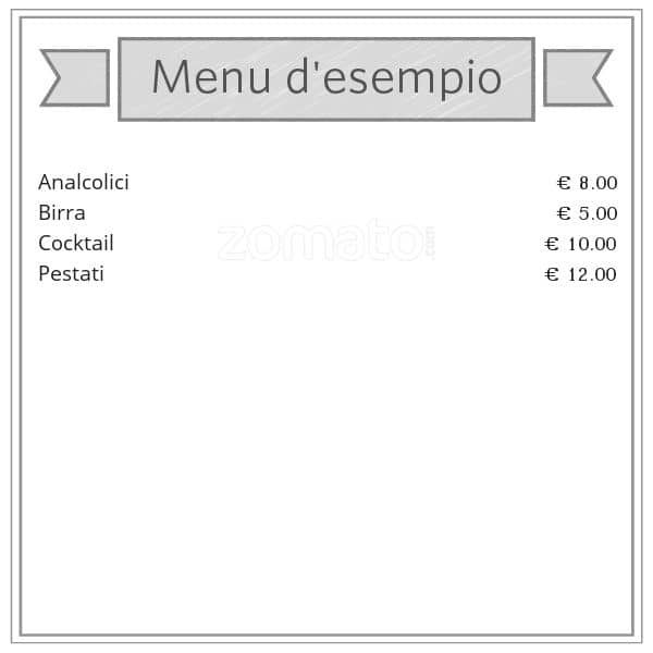 Menu di Caruso Latin Club 