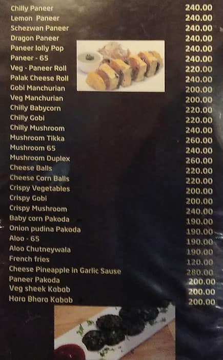 Parwani's Bombay Halwa House menu