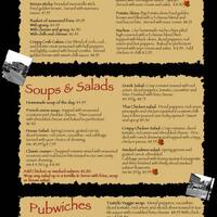 Tanners Pub Menu Menu For Tanners Pub Winter Haven Orlando