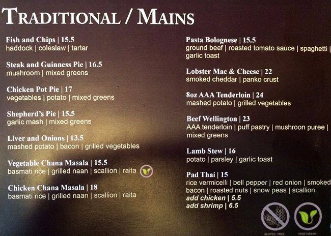 Menu au 5West Brewpub and Kitchen, Burlington