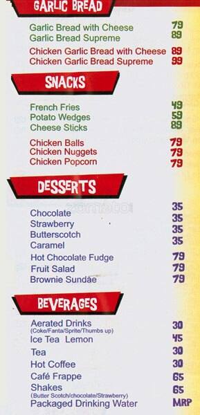 Menu at Grill Inn, Gurugram, Ug 21 Sohna Road