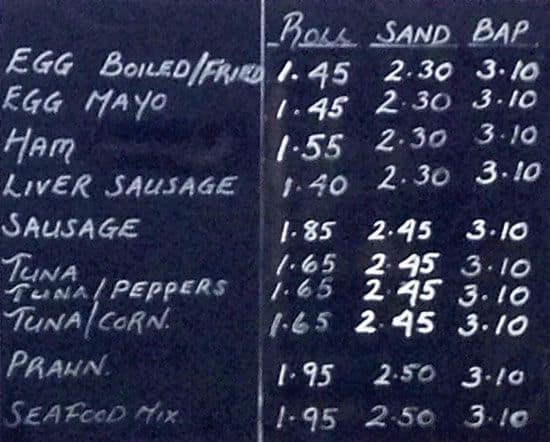 Menu At Garlands Ruislip Cafe Ruislip 27 High St