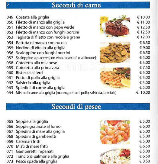 Menu di Buongusto 