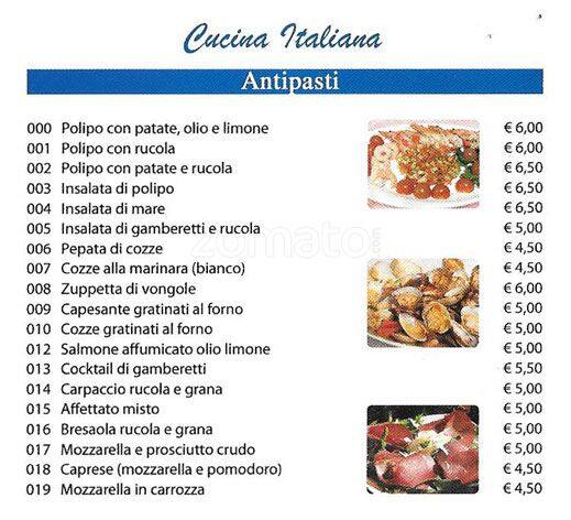 Menu di Buongusto 