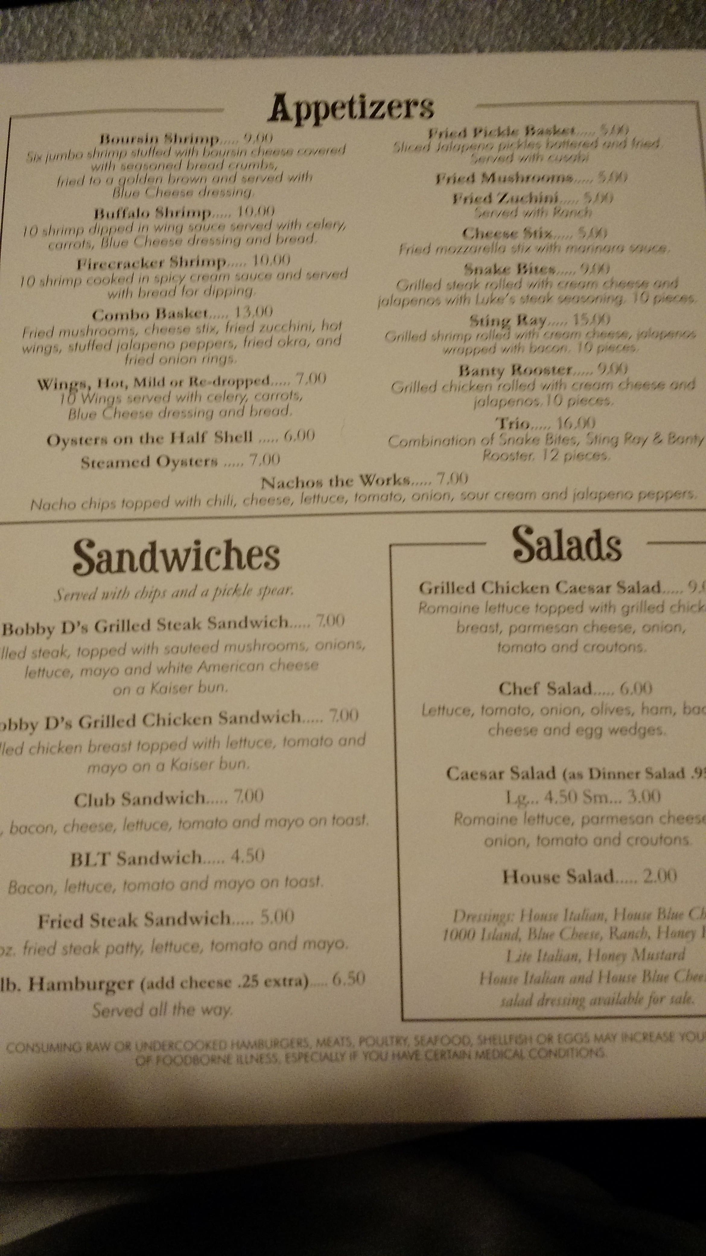 the social columbus ga menu