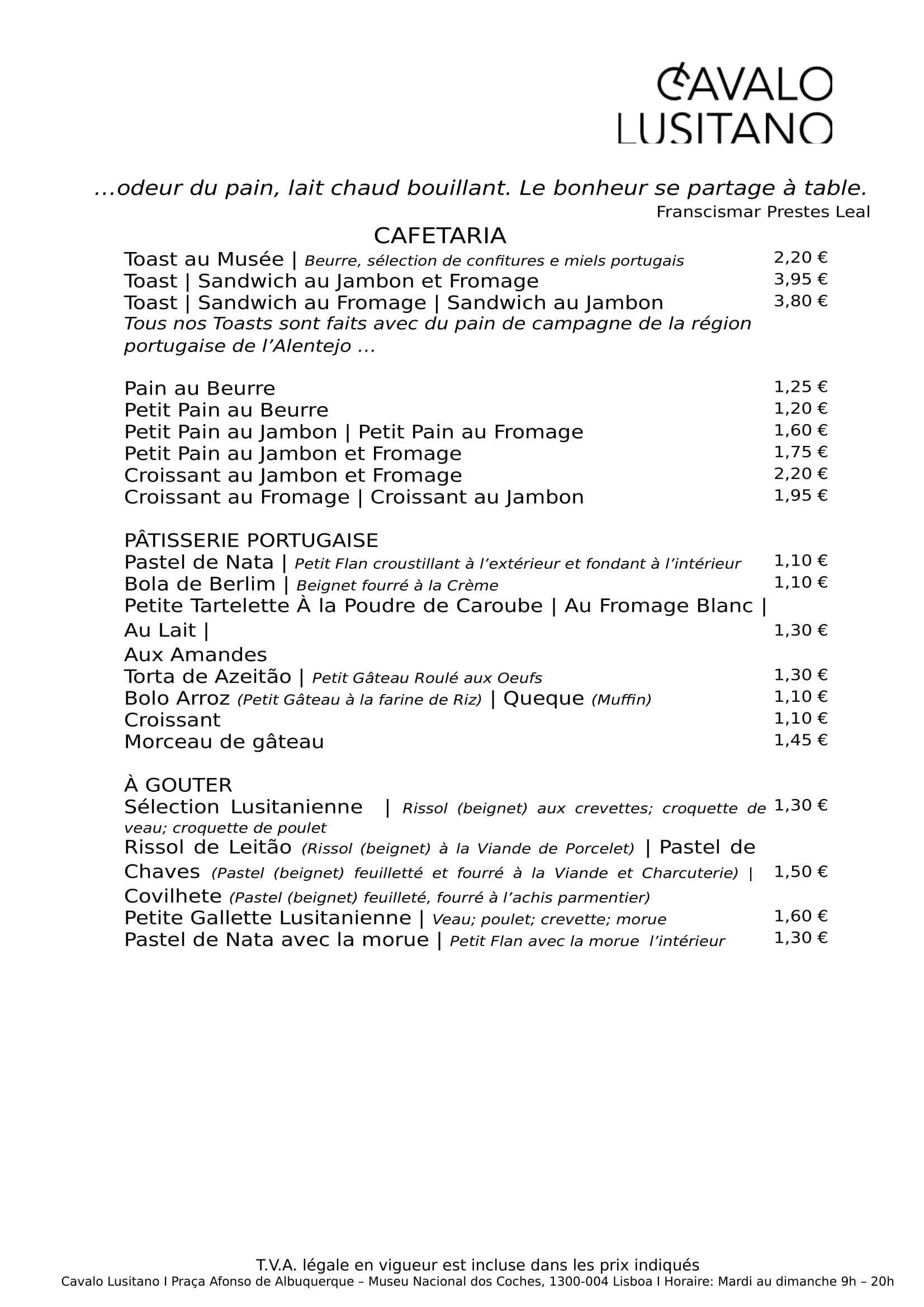 Cavalo Lusitano Menu Menu For Cavalo Lusitano Belem Lisboa Cavalo Lusitano Menu Menu For Cavalo Lusitano Belem Lisboa