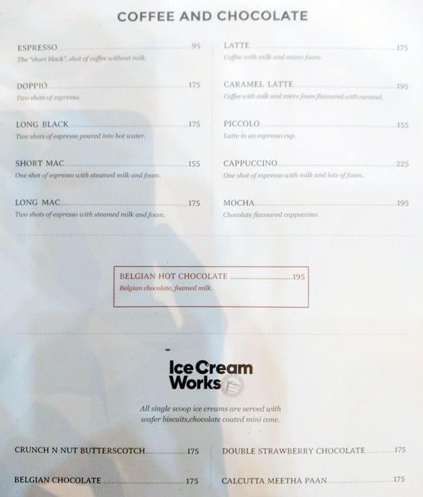 Menu at Cream Centre, Thane, Viviana Mall