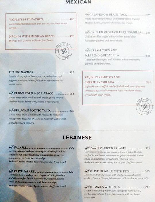 Menu at Cream Centre, Thane, Viviana Mall