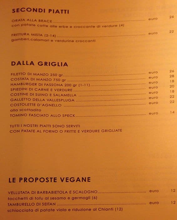 Menu di Bruschetteria Grill & BBQ 