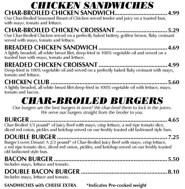 Menu at Portillo's Hot Dogs restaurant, Brookfield, W Bluemound Rd