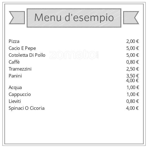 Menu di Bar Tom 