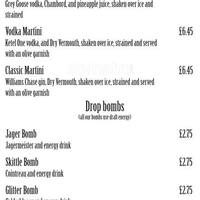 The Waiting Room Menu Menu For The Waiting Room Morningside Edinburgh