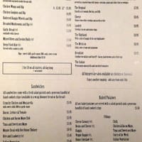 The Waiting Room Menu Menu For The Waiting Room Morningside Edinburgh