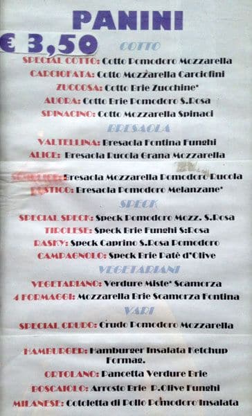 Menu di Happy Cafe 