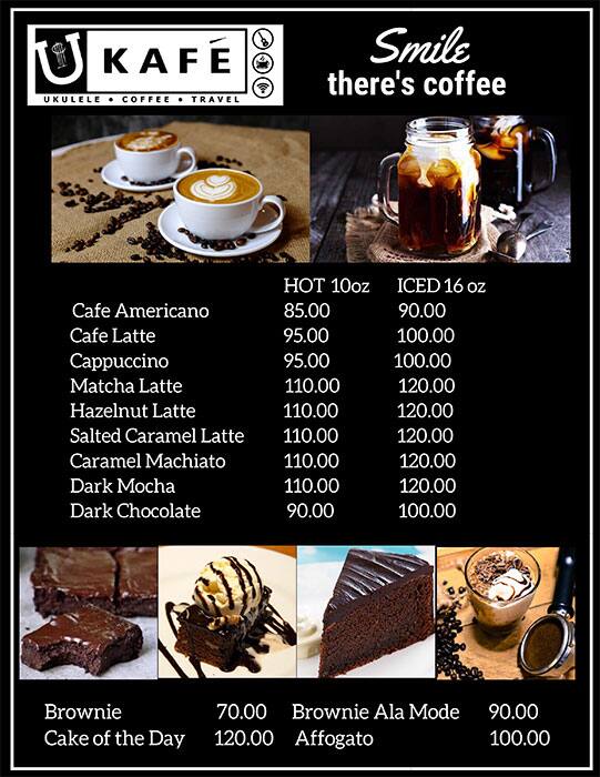 Uke Hub Kafe Menu, Menu for Uke Hub Kafe, Ibo, LapuLapu City Zomato