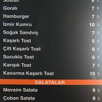 Turkis Kafe Menu Menu For Turkis Kafe Kocamustafapasa Istanbul