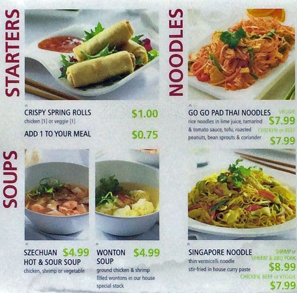 Kommen Sie bis jetzt ermüden spring rolls menu Idiom Überrascht sein