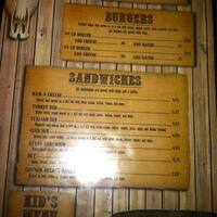 Ropers Restaurant Beebe Urbanspoon Zomato Scanned Menu For Ropers Restaurant