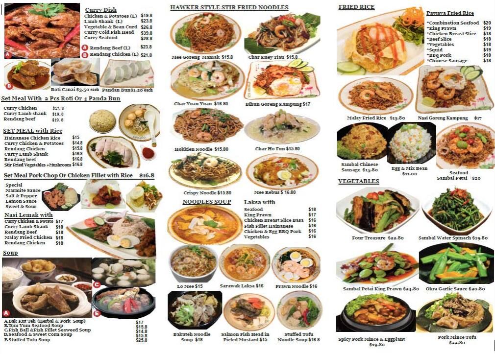 Albee S Secret Recipe Menu Menu For Albee S Secret Recipe Carlingford Sydney