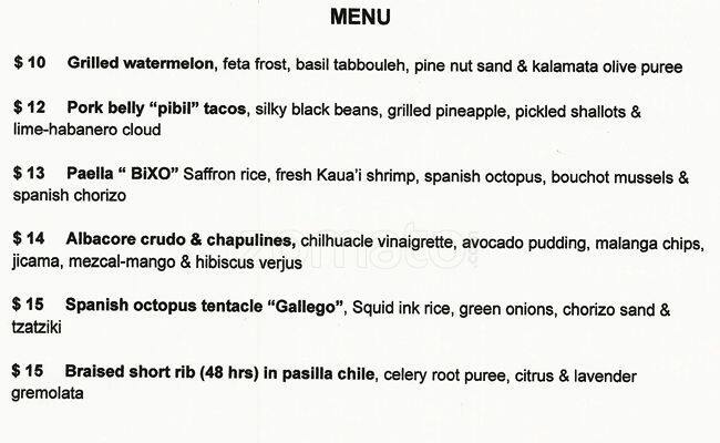 Carta de Bixo