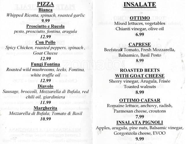 Menu At Ottimo Restaurant Orland Park   2444b604090de03066c57e62209d763b 