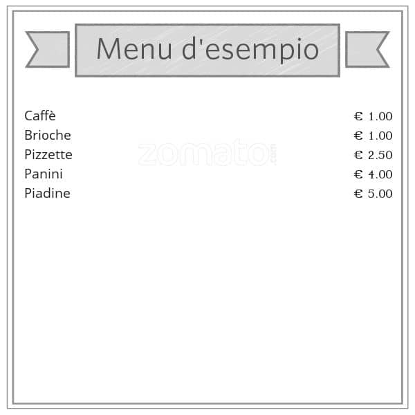 Menu di Chicchi e Bacche 