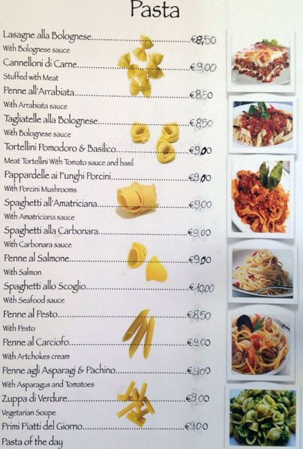 Menu di Pizzeria Pizza E Polli 