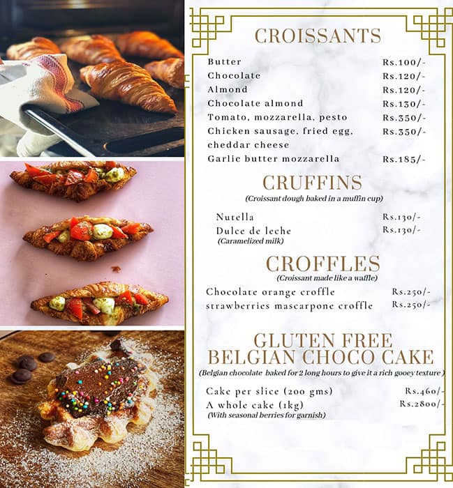 Menu of Daily Bread Sector 60 Gurgaon Menu of Daily Bread Sector 60 Gurgaon