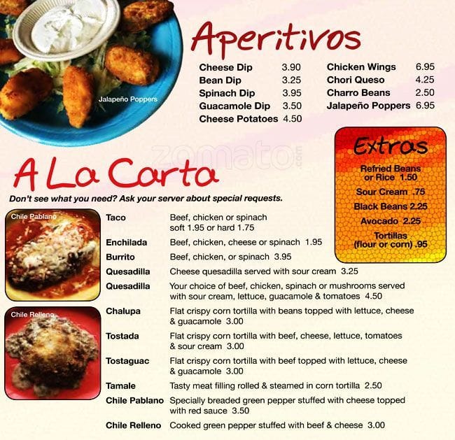 Cocula Mexican Restaurant Ii Menu Urbanspoon Zomato Cocula Mexican Restaurant Ii East Asheville Menu