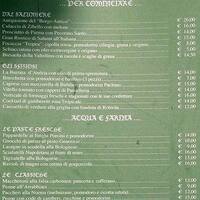 la taverna del borgo antico menu