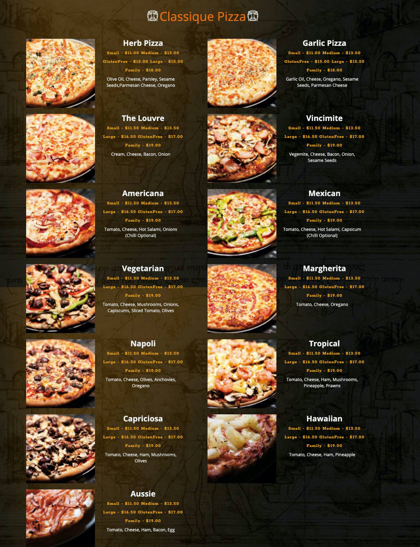 Япошка Елабуга меню пицца