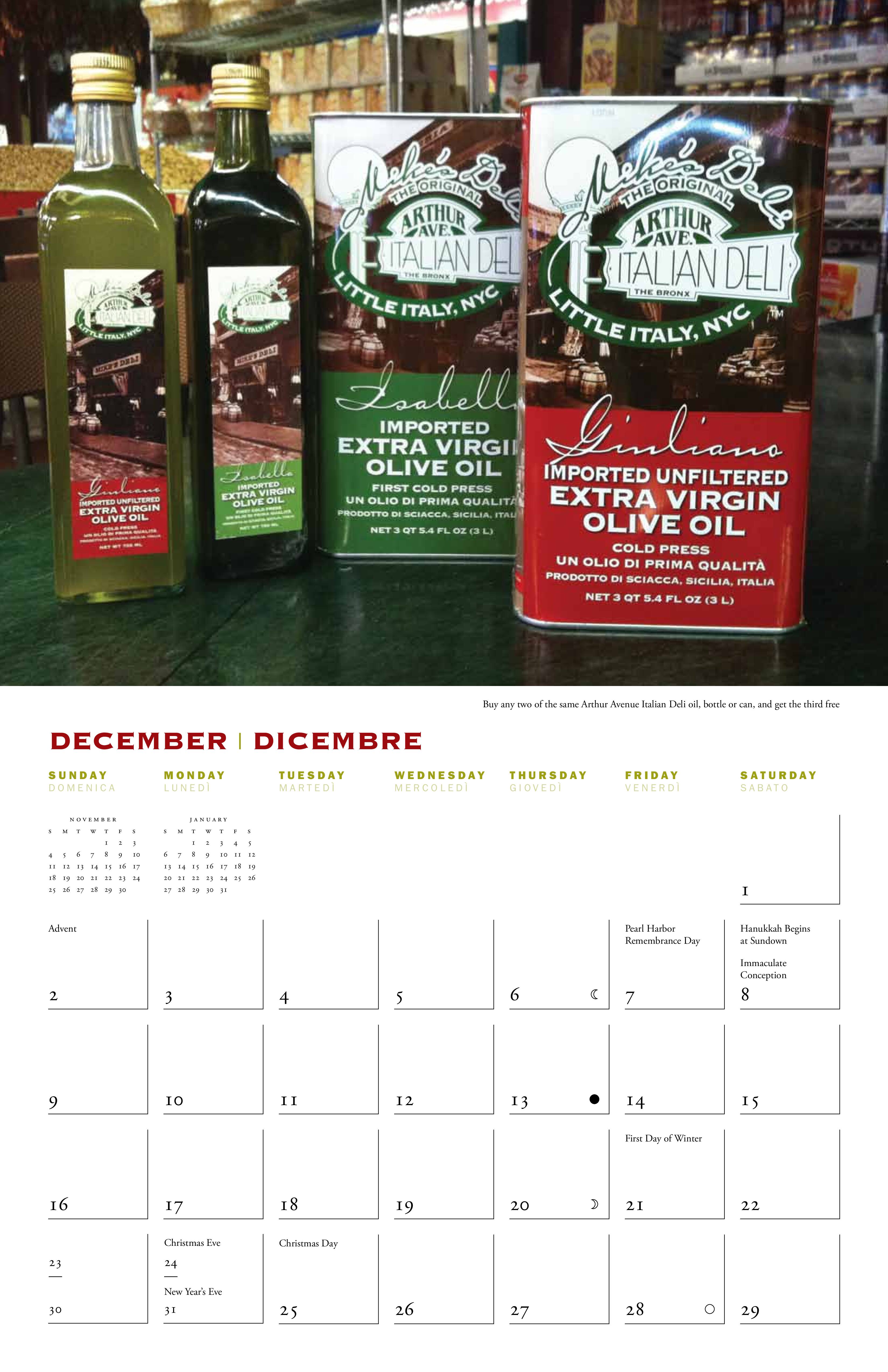 Menu at Mike's Arthur Avenue Italian Deli restaurant, Yonkers, Arthur Ave